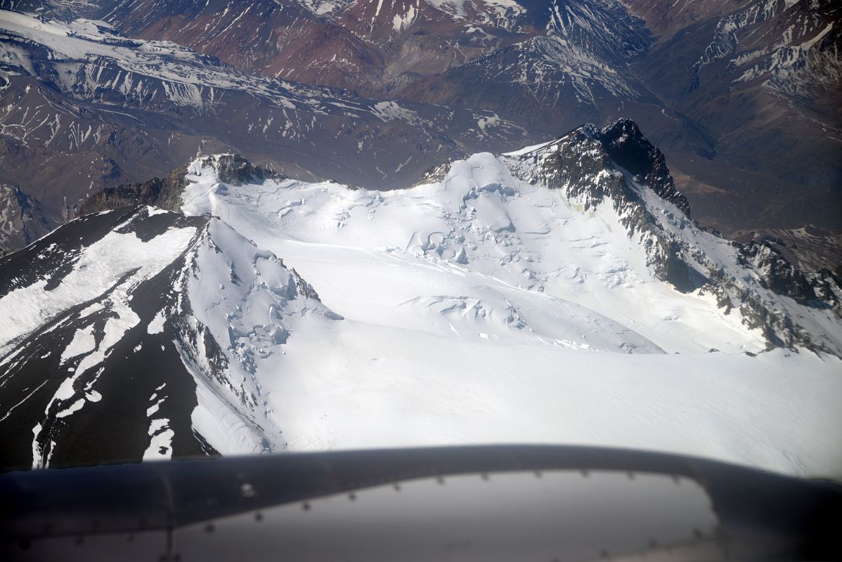 09 The Andes Glaciers Of Cerro Marmolejo From Flight Between Santiago And Mendoza